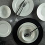 Hermia SafirKrem Juego de Cena de Porcelana 24 Piezas Blanco